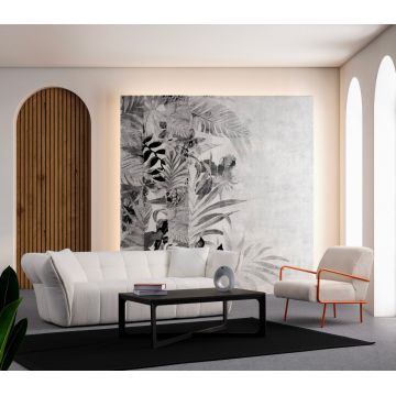 Canapea 3 locuri, Atelier del Sofa, 560ARE1542, Lemn de fag / PAL, Alb