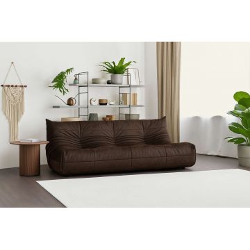 Canapea 3 locuri, Atelier del Sofa, 560ARE5221, Frame: No Frame Fountain Support With Chipboard, Maro