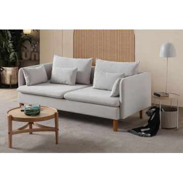 Canapea 3 locuri, Atelier del Sofa, 752EST1104, Lemn de carpen;PAL, Crem