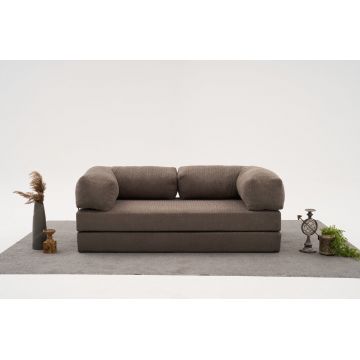 Canapea 3 locuri, Atelier del Sofa, 825BLC5218, Tesatura Chenille, Gri