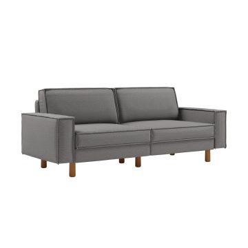 Canapea 3 locuri, Atelier del Sofa, 918CMF1241, Otel, Obsidian / Nuc
