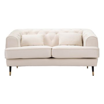 Canapea crem 146 cm Praga – Mauro Ferretti