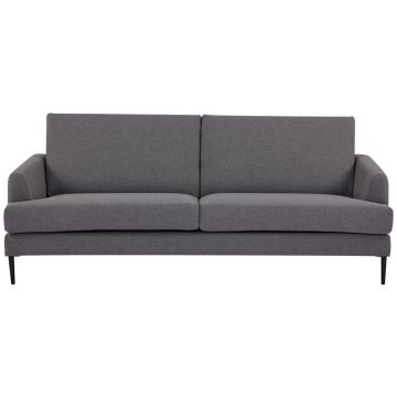 Canapea Cu 2 Locuri, textil, gri