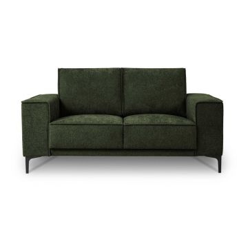 Canapea verde cu tapițerie din chenille 164 cm Copenhagen – Scandic