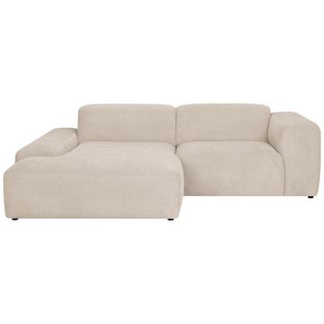 Colțar, textil, bej, 170/252 cm