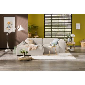 Colțar, textil, bej, 170/252 cm