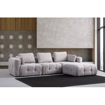 Coltar, Atelier del Sofa, 560ARE4121, Lemn de fag / PAL, Gri deschis
