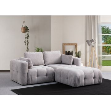 Coltar, Atelier del Sofa, 560ARE4123, Lemn de fag / PAL, Gri deschis