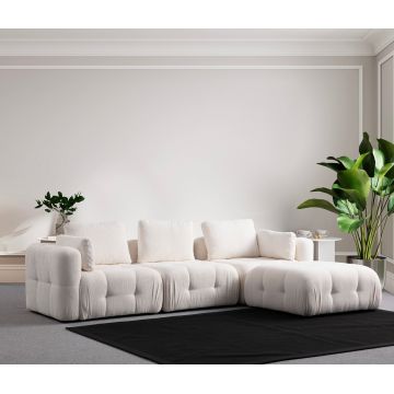Coltar, Atelier del Sofa, 560ARE4142, Lemn de fag / PAL, Alb