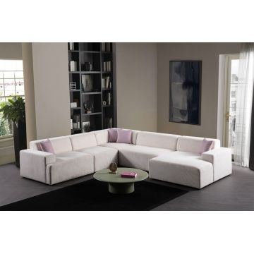 Coltar, Atelier del Sofa, 560ARE5237, Cadru: LEMN/PAL, Alb