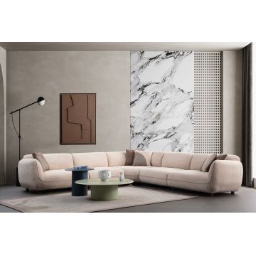 Coltar, Atelier del Sofa, 560ARE5261, Cadru: LEMN/PAL, Crem