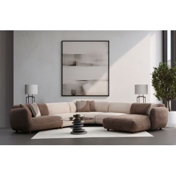 Coltar, Atelier del Sofa, 560ARE5262, Cadru: LEMN/PAL, Crem/Maro