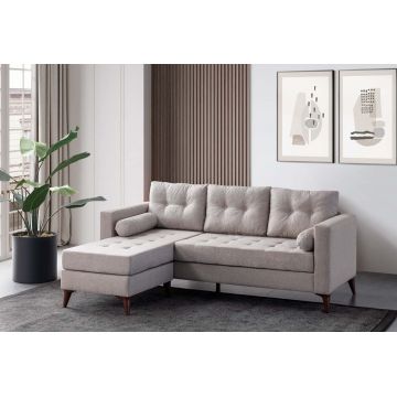 Coltar, Atelier del Sofa, 752EST1303, Lemn de carpen;PAL, Crem