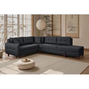Coltar, Atelier del Sofa, 752EST1304, Lemn de carpen;PAL, Antracit