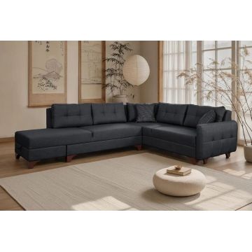 Coltar, Atelier del Sofa, 752EST1305, Lemn de carpen;PAL, Antracit
