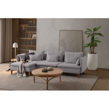 Coltar, Atelier del Sofa, 752EST1311, Lemn de carpen;PAL, Gri
