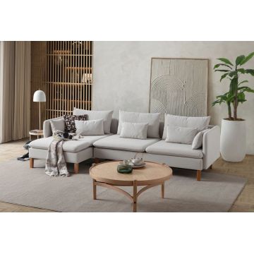 Coltar, Atelier del Sofa, 752EST1313, Lemn de carpen;PAL, Crem