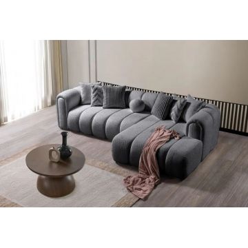 Coltar, Atelier del Sofa, 752EST1318, Lemn de carpen;PAL, Gri inchis