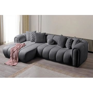 Coltar, Atelier del Sofa, 752EST1319, Lemn de carpen;PAL, Gri inchis