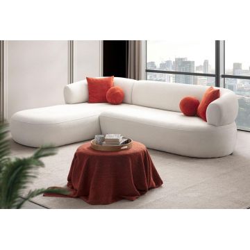 Coltar, Atelier del Sofa, 752EST1327, Lemn de carpen;PAL, Alb