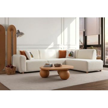 Coltar, Atelier del Sofa, 752EST1333, Lemn de carpen;PAL, Alb