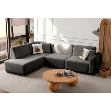 Coltar, Atelier del Sofa, 752EST1334, Lemn de carpen;PAL, Antracit