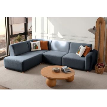 Coltar, Atelier del Sofa, 752EST1339, Lemn de carpen;PAL, Albastru