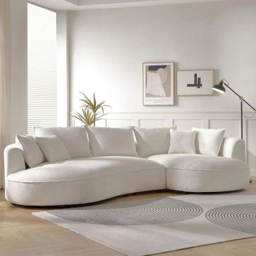 Coltar, Atelier del Sofa, 752EST1342, Lemn de carpen;PAL, Alb