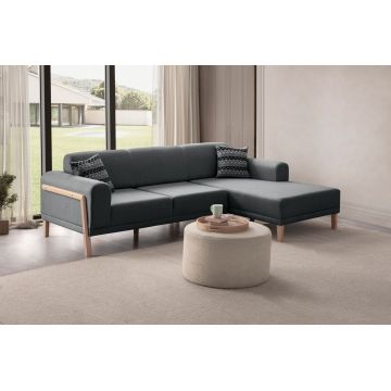 Coltar, Atelier del Sofa, 752EST1348, Lemn de carpen;PAL, Antracit