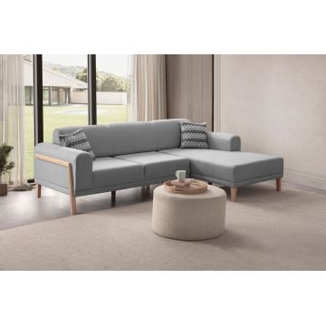 Coltar, Atelier del Sofa, 752EST1350, Lemn de carpen;PAL, Gri
