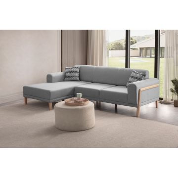Coltar, Atelier del Sofa, 752EST1351, Lemn de carpen;PAL, Gri