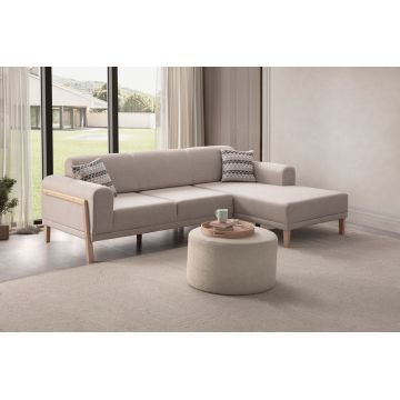 Coltar, Atelier del Sofa, 752EST1352, Lemn de carpen;PAL, Crem
