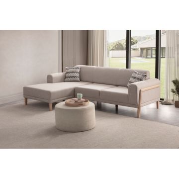 Coltar, Atelier del Sofa, 752EST1353, Lemn de carpen;PAL, Crem
