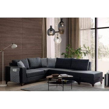Coltar, Atelier del Sofa, 752EST1354, Lemn de carpen;PAL, Antracit
