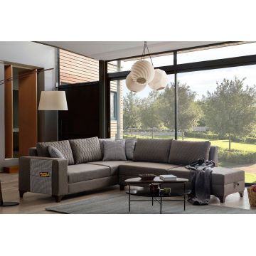 Coltar, Atelier del Sofa, 752EST1356, Lemn de carpen;PAL, Maro