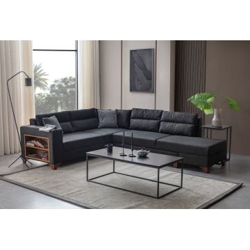 Coltar, Atelier del Sofa, 752EST1363, Lemn de carpen;PAL, Antracit
