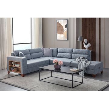 Coltar, Atelier del Sofa, 752EST1365, Lemn de carpen;PAL, Gri