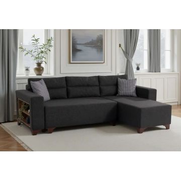 Coltar, Atelier del Sofa, 752EST1368, Lemn de carpen;PAL, Antracit