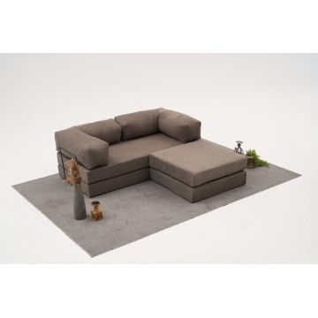 Coltar, Atelier del Sofa, 825BLC5236, Tesatura Chenille, Gri