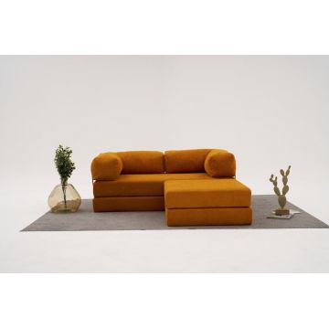 Coltar, Atelier del Sofa, 825BLC5240, Tesatura Chenille, Portocaliu