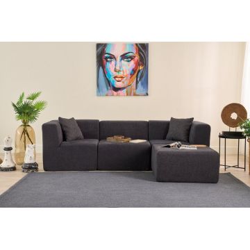 Coltar, Atelier del Sofa, 825BLC5265, Tesatura Chenille, Antracit