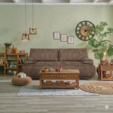 Canapea extensibilă 3 locuri Samara, confort premium, design modern, 210/118/90 cm, culoare personalizată