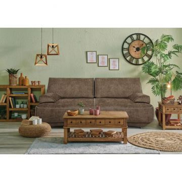 Canapea extensibilă 3 locuri Samara, confort premium, design modern, 210/118/90 cm, culoare personalizată