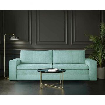 Canapea extensibilă Atlanta, cu ladă depozitare, confort premium, 245x106 cm, culoare personalizată