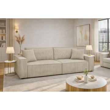 Canapea extensibila Murano, Bej