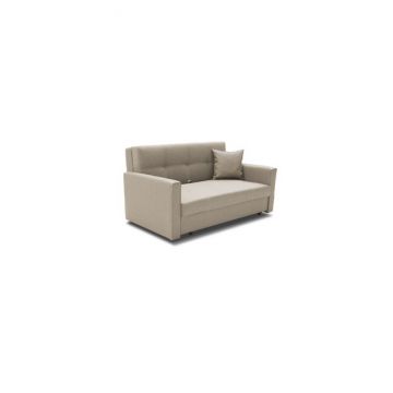 Canapea extensibilă Olaf III, ladă depozitare și spațiu generos, spumă poliuretanică și arcuri, stofă rezistentă, 165x95x84 cm, personalizabil