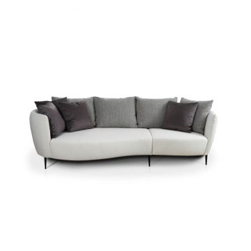 Canapea fixă Huston Tip I, 2 locuri, confort ridicat, material rezistent, 248x108 cm