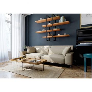 Canapea fixă Sarah, tapițerie premium, confort sporit, 133x120 cm, culoare personalizată