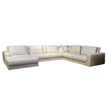 Colțar Rio Set 7 extensibil, spațiu generos, modular, tapițerie premium, 423(413)x314x88 cm, culoare personalizată