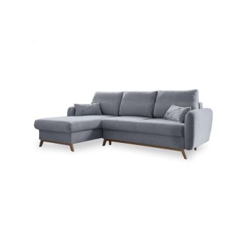 Colțar, textil, gri deschis